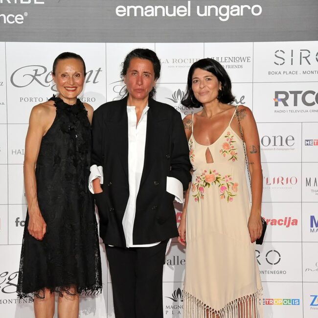 Vesna Mandic Sara Sozzani Maino i Giorgia Virzi