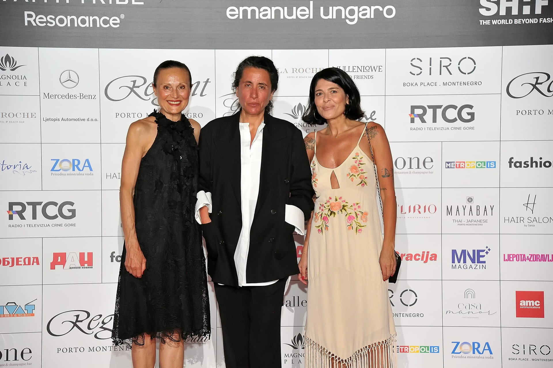 Vesna Mandic Sara Sozzani Maino i Giorgia Virzi
